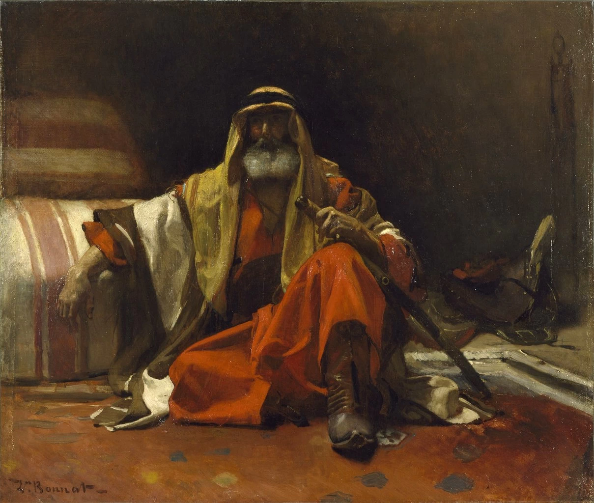 Léon Bonnat - 113, Uno sceicco arabo, Walters Art Museum, Baltimora